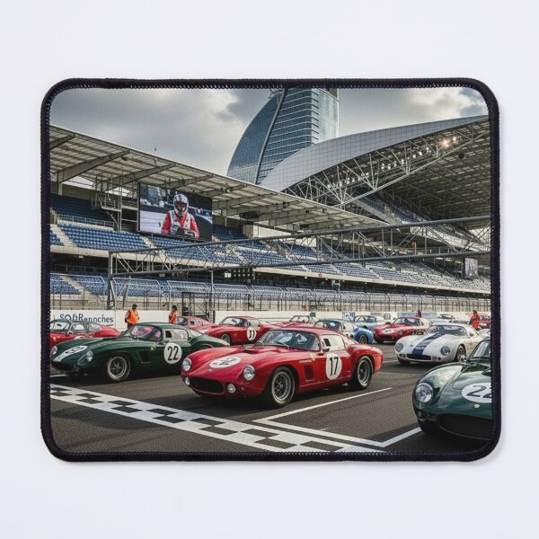 Item preview, preparing for the vintage car race designed and sold by Losancestros.