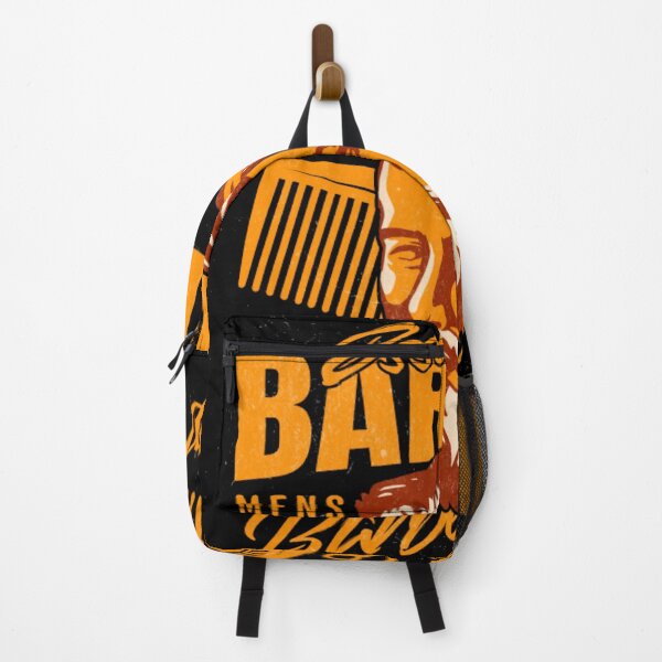Item preview, Retro Barbershop Bearded Man Haircut and Shave Design designed and sold by GenZFashion000.