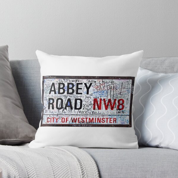 Item preview, Abbey Road Sign (with graffiti) designed and sold by ajpNZ.