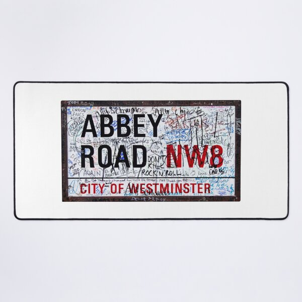 Item preview, Abbey Road Sign (with graffiti) designed and sold by ajpNZ.