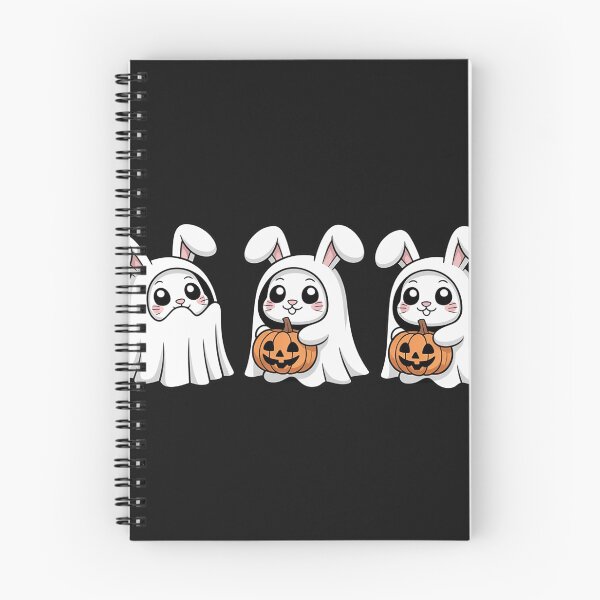 Item preview, Cute Fall Ghost Bunny Rabbit Halloween Costume Spooky Season designed and sold by BlueCreator-inc.