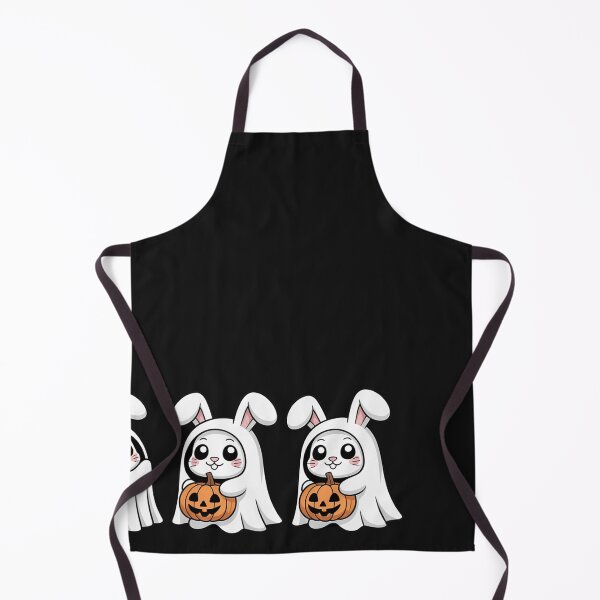 Item preview, Cute Fall Ghost Bunny Rabbit Halloween Costume Spooky Season designed and sold by BlueCreator-inc.