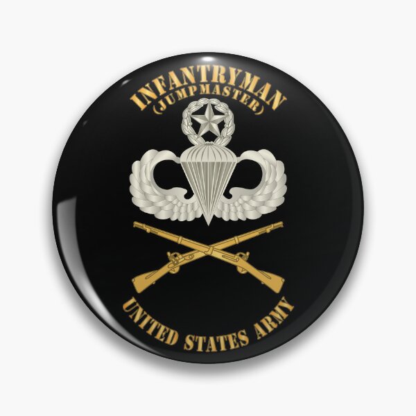 Item preview, Army - Infantryman w Jumpmaster Airborne Badge - Br X 300 designed and sold by Military Insignia Products.