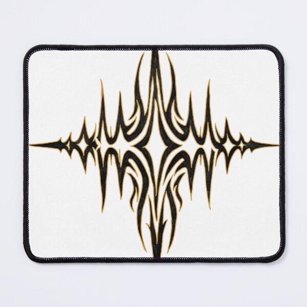 Item preview, Hand-Drawn Cross Heartbeat Totem designed and sold by SugarCore.
