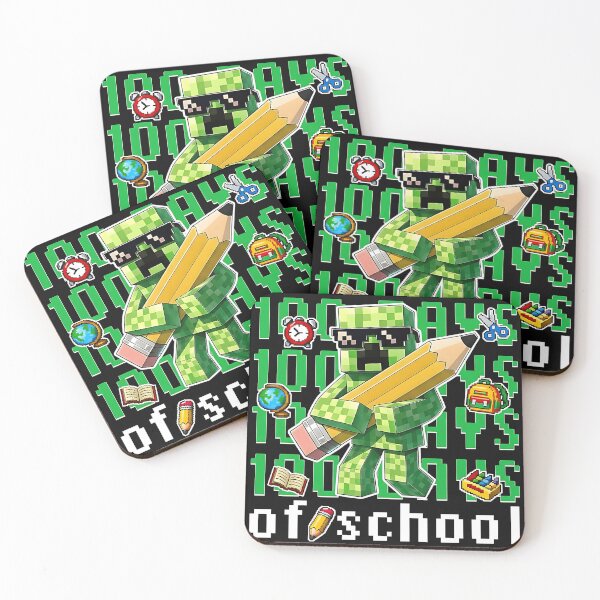 Item preview, I Survived 100 Days of School Gamer T-Shirt – Pixel Game Kids Design designed and sold by thudoando.