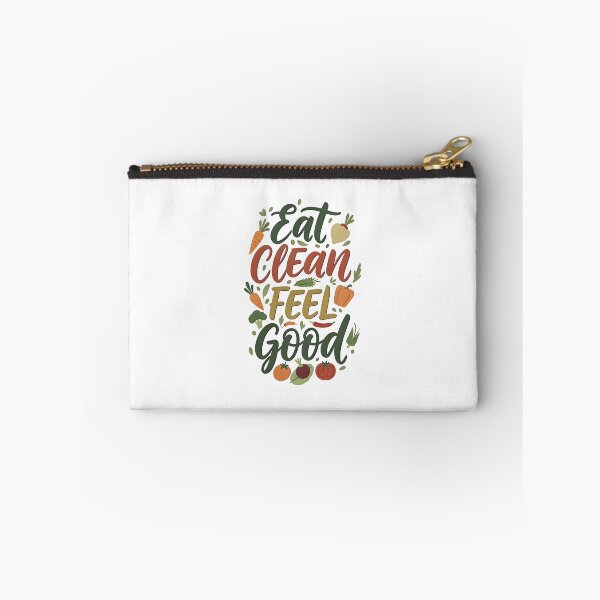 Item preview, eat clean  Feel Good designed and sold by Uglyandcute.