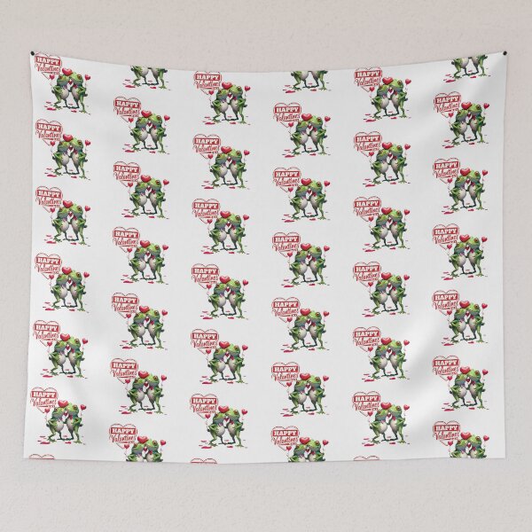 Item preview, Happy Valentines day Frogs! designed and sold by RoseAIArtRhythm.