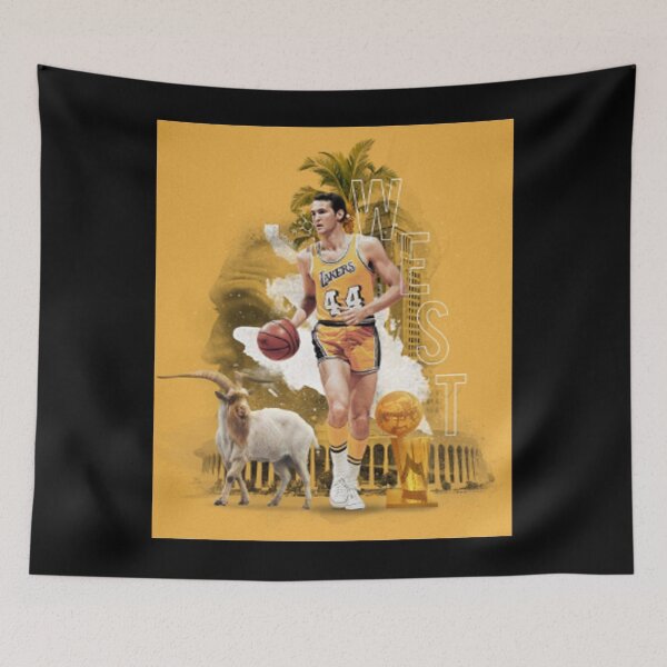 Item preview, Jerry West was a professional basketball player. He was a Los Angeles player. designed and sold by AdelbertCorkery.