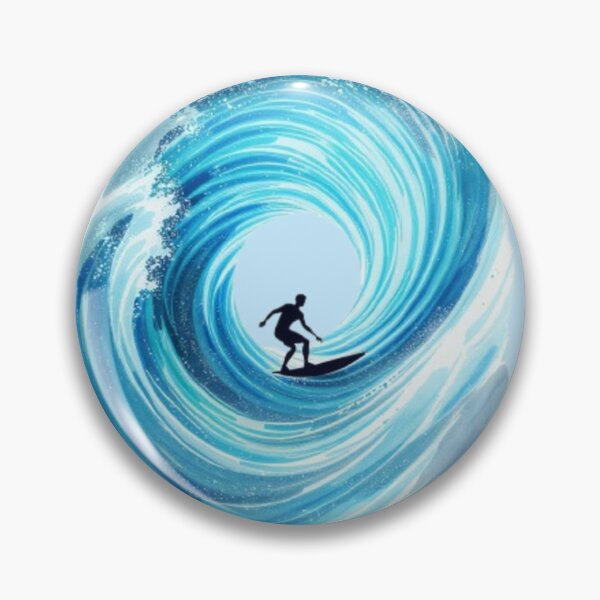 Item preview, "Ride the Storm – Epic Surf Wave Art | Inspirational Ocean Gift for Confidence, Adventure & Freedom Seekers" designed and sold by Williams Anderson.