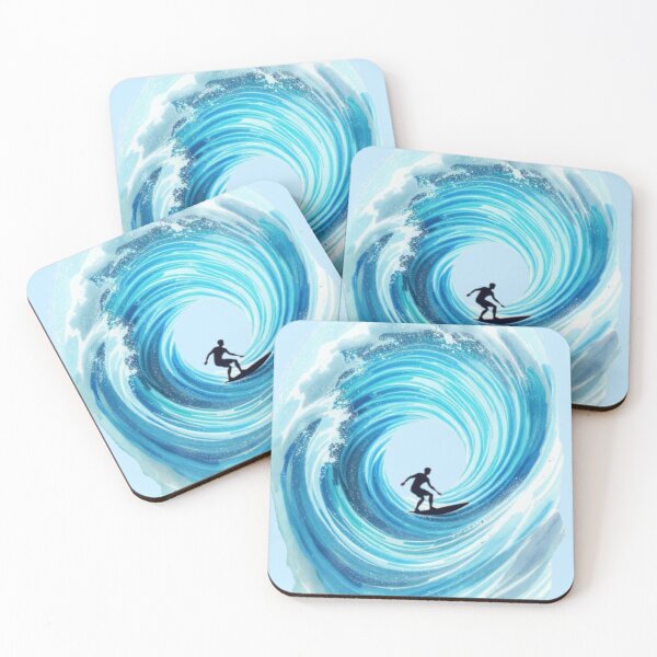 Item preview, "Ride the Storm – Epic Surf Wave Art | Inspirational Ocean Gift for Confidence, Adventure & Freedom Seekers" designed and sold by Williams Anderson.