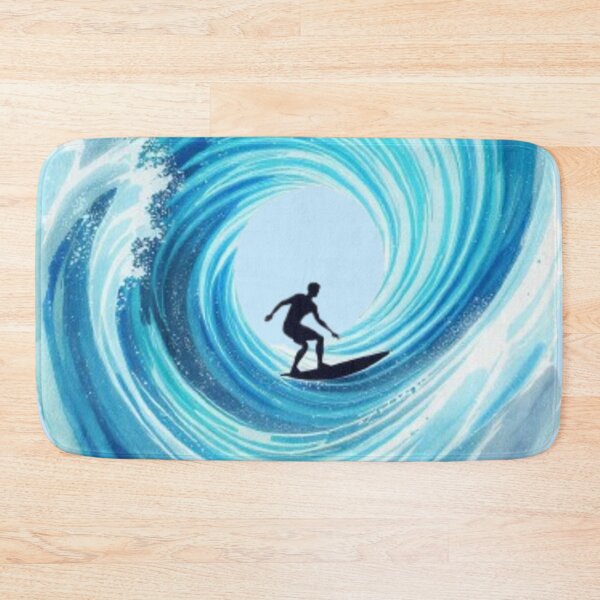 Item preview, "Ride the Storm – Epic Surf Wave Art | Inspirational Ocean Gift for Confidence, Adventure & Freedom Seekers" designed and sold by Williams Anderson.