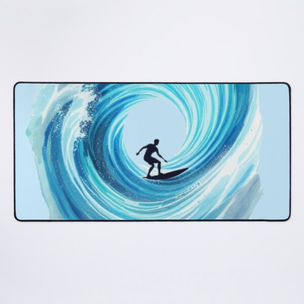 Item preview, "Ride the Storm – Epic Surf Wave Art | Inspirational Ocean Gift for Confidence, Adventure & Freedom Seekers" designed and sold by Williams Anderson.