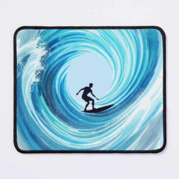Item preview, "Ride the Storm – Epic Surf Wave Art | Inspirational Ocean Gift for Confidence, Adventure & Freedom Seekers" designed and sold by Williams Anderson.
