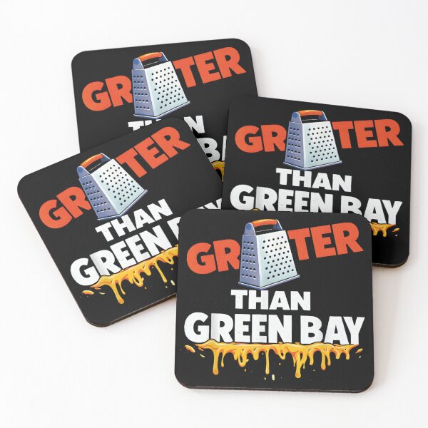 Item preview, Cool Cheesehead Pun Grater Than Green Bay Midwest Pride designed and sold by ohmylore-arts.
