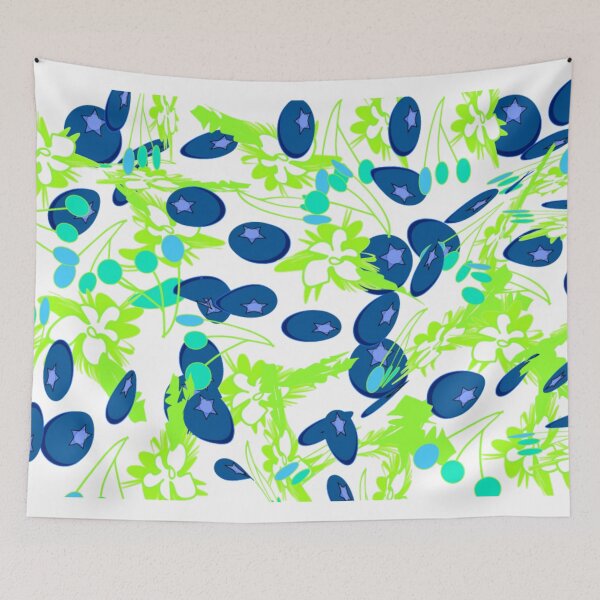 Item preview, Starry Berry Bliss: A Bold Floral Extravaganza designed and sold by Nature  Nblossom.