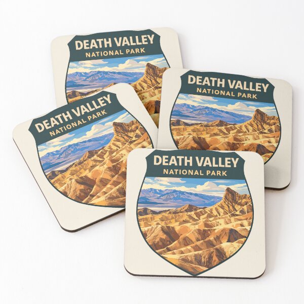 Artikelvorschau, Aufkleber für den Death-Valley-Nationalpark entworfen und verkauft von Gideon Emmerich.