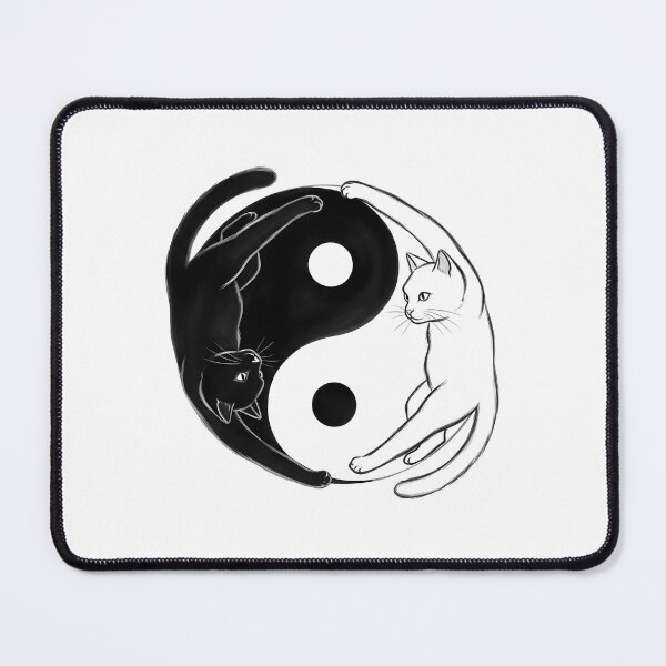 Item preview, tai chi cat Yin–Yang Tai Chi cat concept designed and sold by Uglyandcute.
