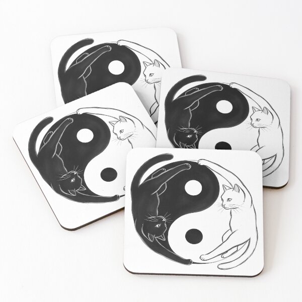 Item preview, tai chi cat Yin–Yang Tai Chi cat concept designed and sold by Uglyandcute.