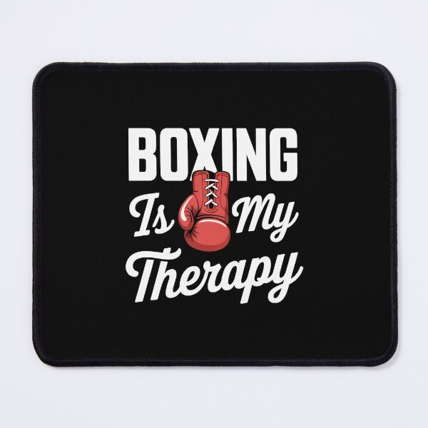 Item preview, Boxing is my Therapy Boxing Quote Gym Fighter Gloves designed and sold by FaithAbbott.