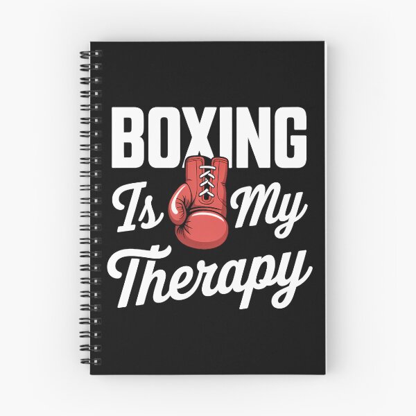 Item preview, Boxing is my Therapy Boxing Quote Gym Fighter Gloves designed and sold by FaithAbbott.