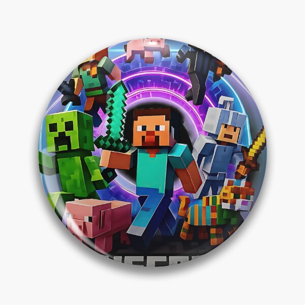 Item preview, Pixel Gamer Squad T-Shirt – Block Style Adventure Game Characters designed and sold by thudoando.
