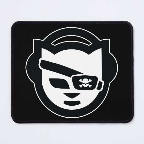 Item preview, Napster OG Piracy | Retro Y2K (Black and White) designed and sold by ScientiaAcLabor.