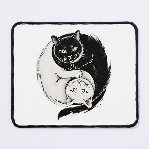 Item preview, tai chi cat Yin–Yang Tai Chi cat concept designed and sold by Uglyandcute.