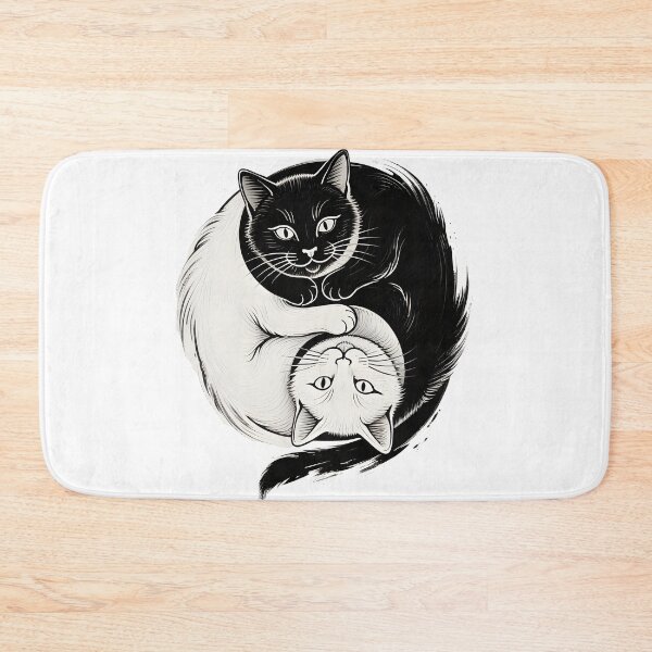 Item preview, tai chi cat Yin–Yang Tai Chi cat concept designed and sold by Uglyandcute.