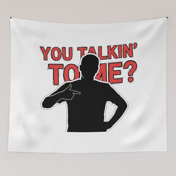 Item preview, You Talkin’ To Me? Funny Attitude Quote Silhouette Design designed and sold by inaveed.
