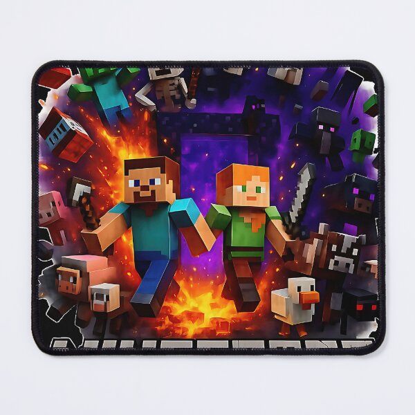 Item preview, Pixel Adventure Gamer T-Shirt – Block Style Survival Game Characters designed and sold by thudoando.