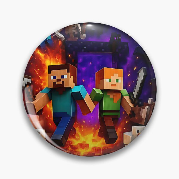Item preview, Pixel Adventure Gamer T-Shirt – Block Style Survival Game Characters designed and sold by thudoando.