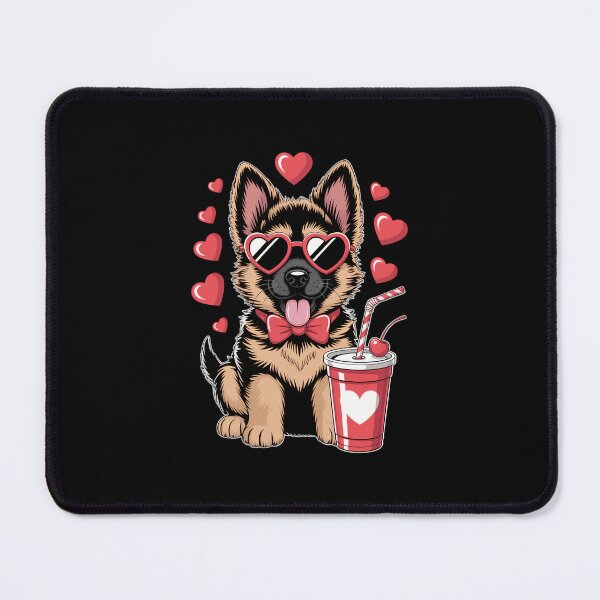 Item preview, Cute German Shepherd Dog Valentine's Day Bow Dog Lovers designed and sold by FaithAbbott.