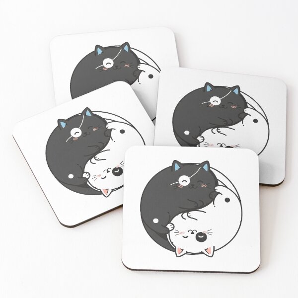Item preview, tai chi cat Yin–Yang Tai Chi cat concept designed and sold by Uglyandcute.