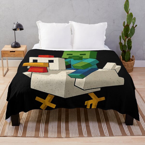 Item preview, Pixel Chicken Rider Gamer T-Shirt – Funny Block Style Game Character designed and sold by thudoando.