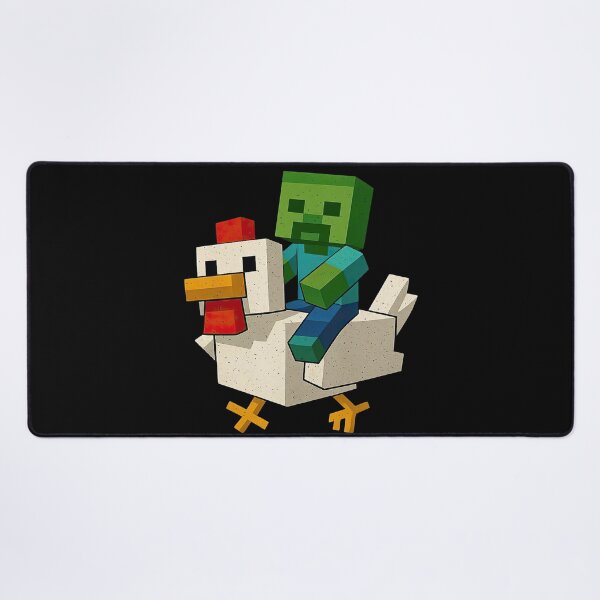 Item preview, Pixel Chicken Rider Gamer T-Shirt – Funny Block Style Game Character designed and sold by thudoando.