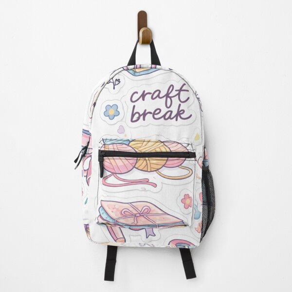 Item preview, Cozy Craft Break Pastel Sticker Sheet DIY Creative Art designed and sold by goodcrystals.