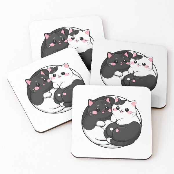 Item preview, tai chi cat Yin–Yang Tai Chi cat concept designed and sold by Uglyandcute.