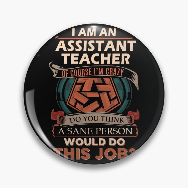 Item preview, Assistant Teacher designed and sold by YungMcIlwain.