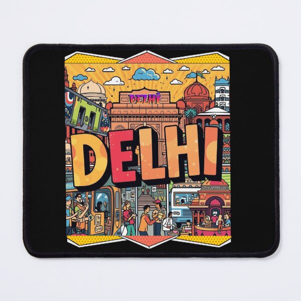 Item preview, Funny Sarcastic DELHI – Quirky Desi Quote Design VER8 designed and sold by mndesignworx.