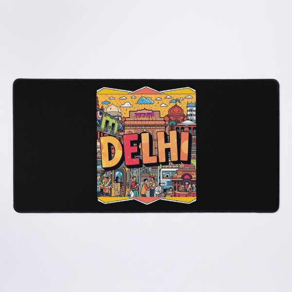 Item preview, Funny Sarcastic DELHI – Quirky Desi Quote Design VER8 designed and sold by mndesignworx.