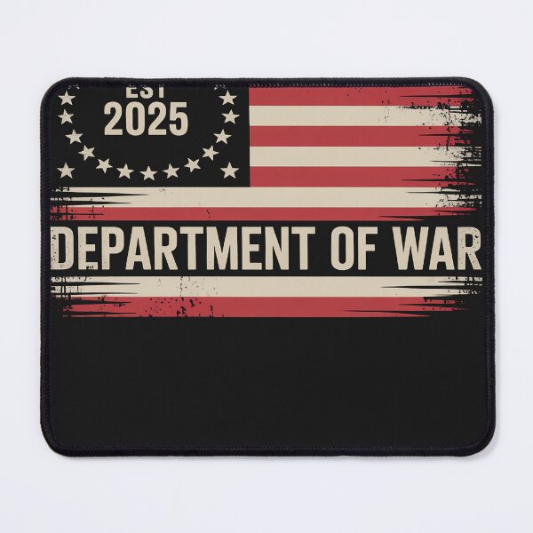 Item preview, Department of War Established 2025 Re-Established 3 designed and sold by Dolostope.