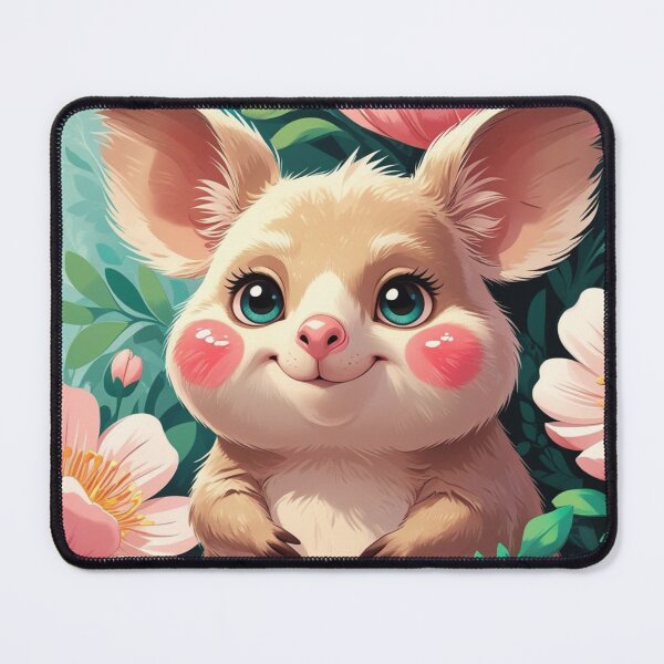 Item preview, Bashful Kawaii Quokka in Bloom designed and sold by Uniquely Yours.