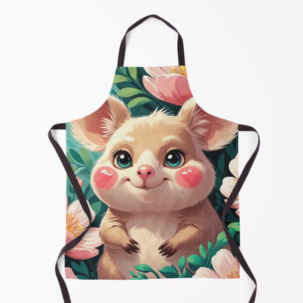 Item preview, Bashful Kawaii Quokka in Bloom designed and sold by Uniquely Yours.