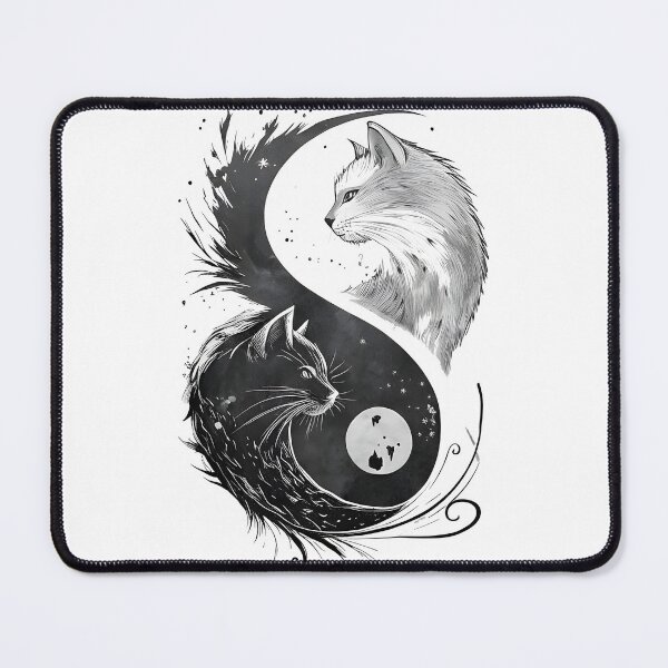 Item preview, tai chi cat Yin–Yang Tai Chi cat concept designed and sold by Uglyandcute.