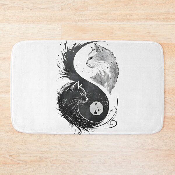 Item preview, tai chi cat Yin–Yang Tai Chi cat concept designed and sold by Uglyandcute.