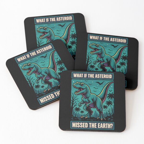 Item preview, What If the Asteroid Missed? Prehistoric Sci-Fi Fantasy designed and sold by digijob.