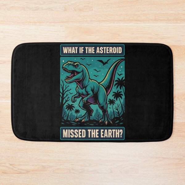 Item preview, What If the Asteroid Missed? Prehistoric Sci-Fi Fantasy designed and sold by digijob.