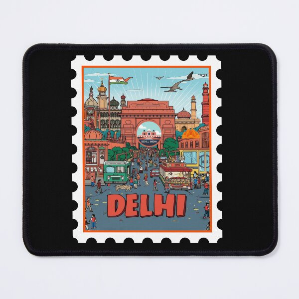 Item preview, Funny Sarcastic DELHI – Quirky Desi Quote Design VER 13 designed and sold by mndesignworx.