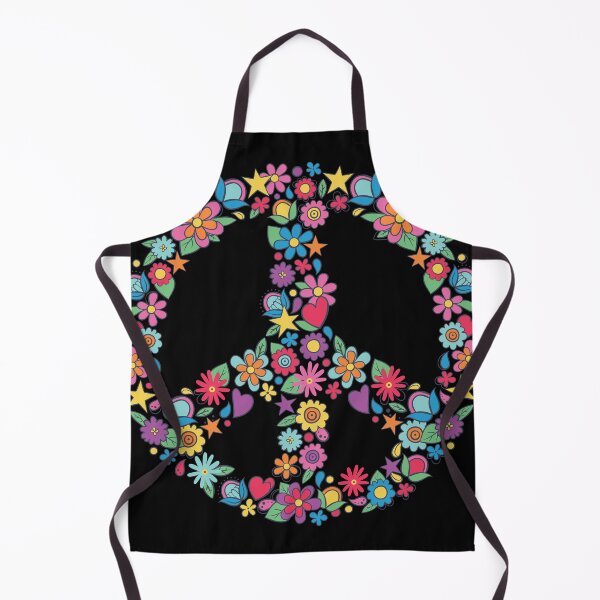 Item preview, Flower Power Peace Symbol - Nuclear Disarmament designed and sold by the-grindilkin.