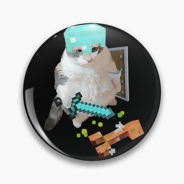 Item preview, Diamond Armor Cat Creeper Gamer T-Shirt, Funny Mine Crafts Tee designed and sold by thudoando.